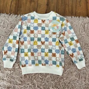 Little Sleepies Check Mates Toddler Sweatshirt